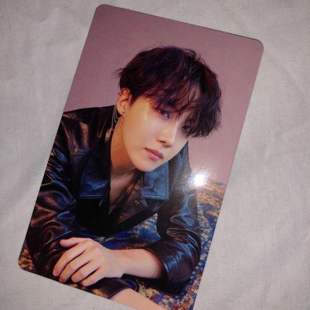 BTS JHOPE Love yourself photocard Version O